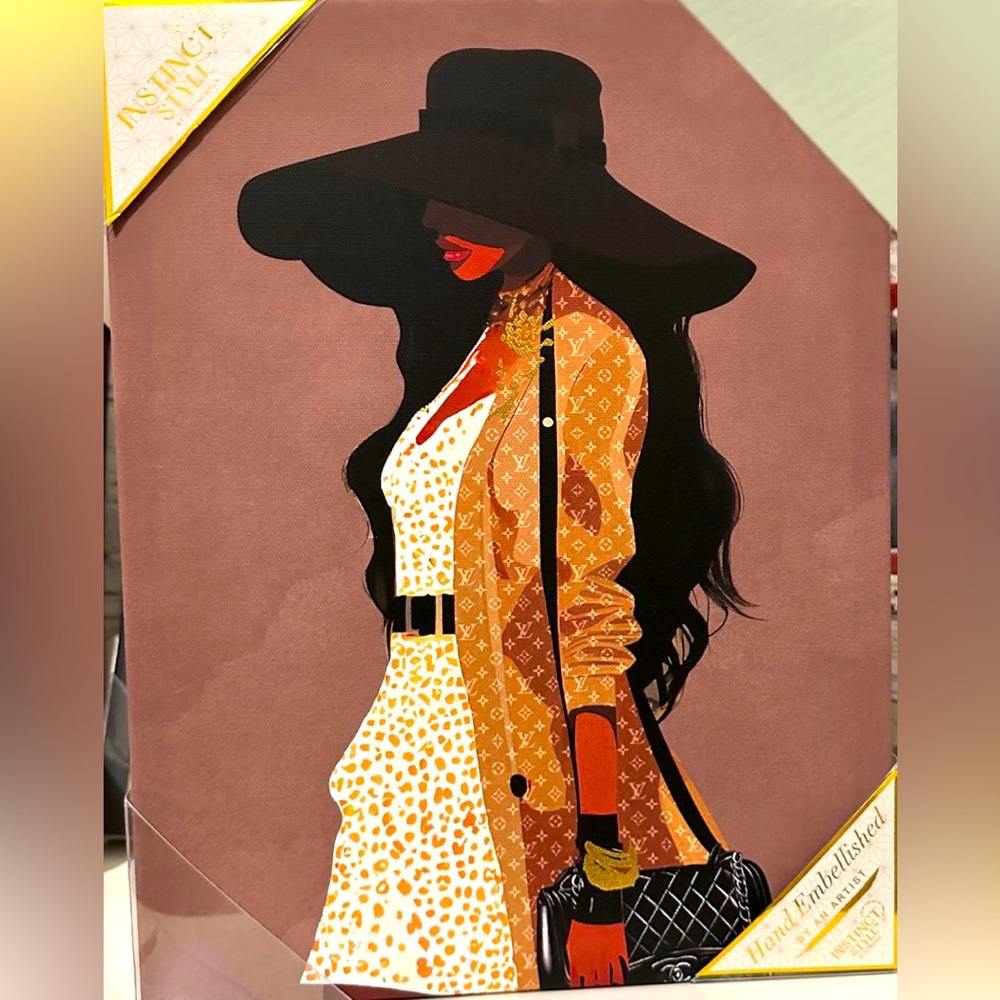 Louis Vuitton wall art